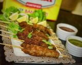 A picture of step 7 of Seekh kabab.