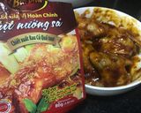 Hình bước làm 1 của món Bồ câu quay