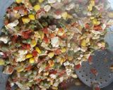 बीन्स फ्राइड राइस(Beans fried recipe in Hindi) रेसिपी चरण 5 फोटो