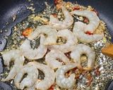 麻油菠菜蝦仁蛋炒飯的食譜步驟3照片