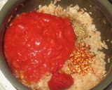 A picture of step 5 of Chicken Lasagne.