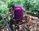 A picture of step 1 of Jamun Mocktail.