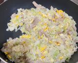 麻油松板豬炒飯的食譜步驟8照片