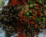 A picture of step 1 of Moongdaal paratha.