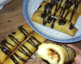 Foto langkah ke 7 dari resep Sari roti goreng isi pisang dan coklat.