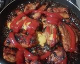 A picture of step 15 of Pork Ribs with Homemade BBQ Sauce, Potatoes, and Avocado.