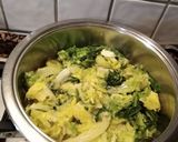 Foto del passaggio 1 della ricetta Verza con fagioli