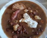 Csülkös bableves gazdagon recept fázis 7 fotója