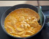 Foto del paso 5 de la receta: Tortilla de alubias y butifarra de huevo