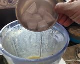 A picture of step 5 of Kachha Aam panna.
