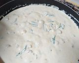 Foto del paso 4 de la receta: Espaguetis con gambón, espárragos y ajetes
