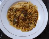 Foto langkah ke 4 dari resep Spagheti saos Tomat.
