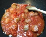 Une image de l'étape 3 de Rougail saucisse.