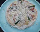 Pineapple mayonnaise cheese pizza recipe step 2 photo