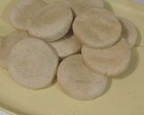 A picture of step 6 of Biscuits and Sausage Gravy Gluten free (can be made dairy free).