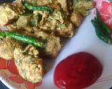 पालक पकोड़े (Palak pakode recipe in Hindi) रेसिपी चरण 5 फोटो