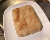 Une image de l'étape 5 de Riz moulé façon gâteau à la rhubarbe,épices et piment d espelette.
