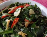 Foto langkah ke 7 dari resep Oseng Daun Genjer.