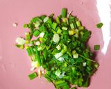 A picture of step 2 of Nigerian fried rice.