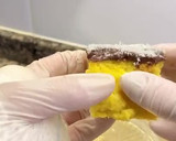 Foto del paso 17 de la receta: Pastel húmedo de maíz con ganaché al ron