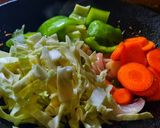 A picture of step 2 of Mixed vegetable fry | vitamin rich.