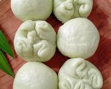Foto langkah ke 8 dari resep Bakpao Pandan (no mixer).