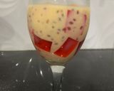 A picture of step 4 of Quick Custard and Sagodana Dessert.