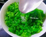 Hình bước làm 4 của món Bánh bèo chén Huế nhân tôm chấy,đậu xanh,mỡ hành