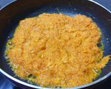 A picture of step 6 of Carrot Halwa Shots.