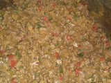 Empanadas de carne cortada a cuchillo