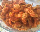 Foto del paso 10 de la receta Conejo con tomate y verduritas