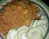 A picture of step 5 of Pearl Couscous Stir Fry.