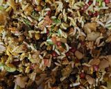 A picture of step 2 of Rang Birangi bhel.