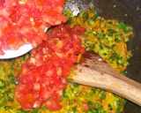 A picture of step 5 of Raw Turmeric Sabzi.