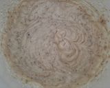 A picture of step 8 of Fig Cheesecake with Almonds and Honey.