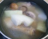 รูปขั้นตอนการทำที่ 2 ของ ไก่ตุ๋นมะนาวดอง