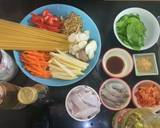 สปาเก็ตตี้ผัดขี้เมาทะเล🦑 วิธีทำสูตร 1 รูป