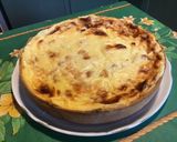 Une image de l'étape 15 de Flan pâtissier aux pommes (pâte brisée épeautre et sirop de canne).