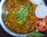 A picture of step 4 of Smoky baingan ka bharta.
