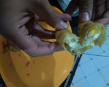 A picture of step 5 of CHEESY CIGAR with PINEAPPLE SAUCE.