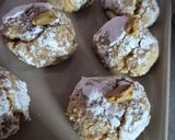 Une image de l'étape 6 de Amaretti moelleux à la pistache.
