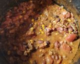 A picture of step 2 of Lauren's Taco Soup.