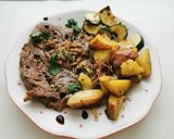 Gyömbéres Marha steak recept fázis 4 fotója
