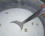 A picture of step 4 of Kunun Gyada with rice.