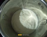 A picture of step 2 of Thandai Rose Lassi.