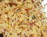 A picture of step 4 of Lemon Rice.