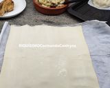 Foto del paso 6 de la receta: Saquitos de hojaldre rellenos de pollo