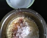 A picture of step 3 of Strawberry Porridge with Vegetables Omelette.