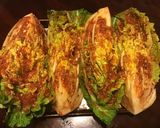 A picture of step 1 of California Farm Kim Chi Pork Eggrolls.
