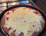 Foto del paso 4 de la receta: Pizza tipo keto harina de lino y almendras
